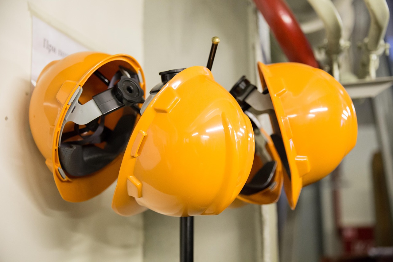 hardhat, construction, industry, headwear, helmet, hat, equipment, closeup